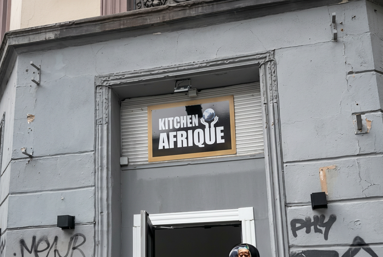 Kitchen Afrique butikkfasade i Deichmans gate, Oslo